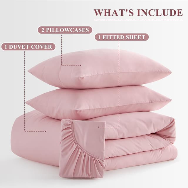 Thumbnail 6 de Aisbo Double Duvet Set with Sheet 4 pieces