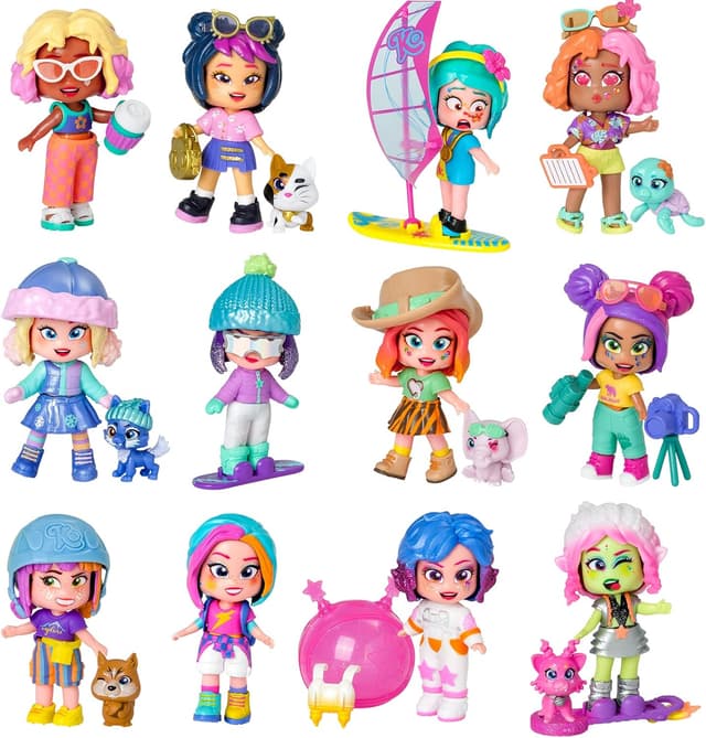 Thumbnail 6 de KOOKYLOOS „Holiday Yay“-Serie – Magic Box Toys Sammelfiguren mit 12 Varianten