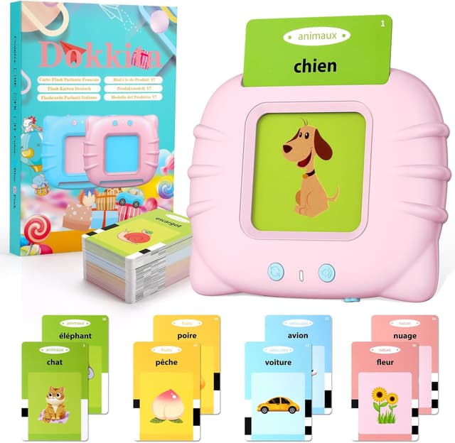 Thumbnail 6 de Dokkita Französisch Lernkarten 2 bis 6 Jahre