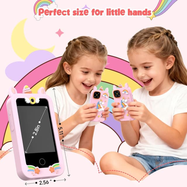 Thumbnail 5 de Kids Smart Phone Mini Toddler Cell Phone for Girls
