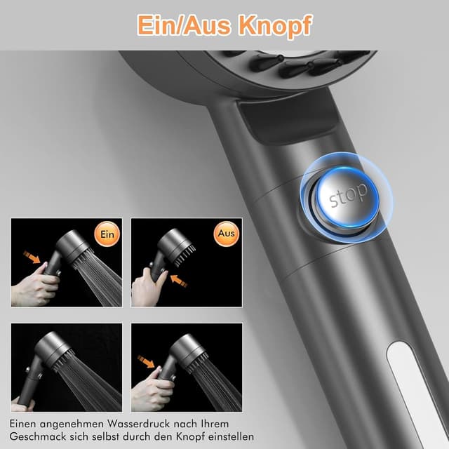 Thumbnail 4 de MEKO Duschkopf mit 15‑Schichten‑Filter