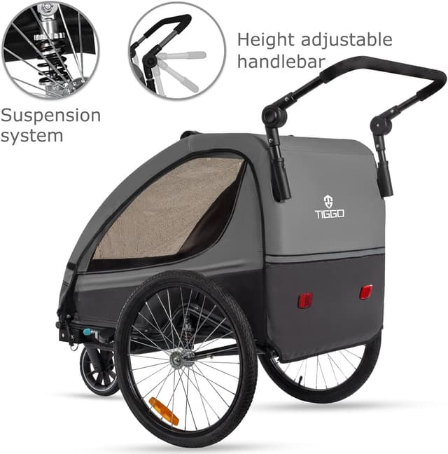 Detalle de Tiggo VS Kinderanhänger 40 kg