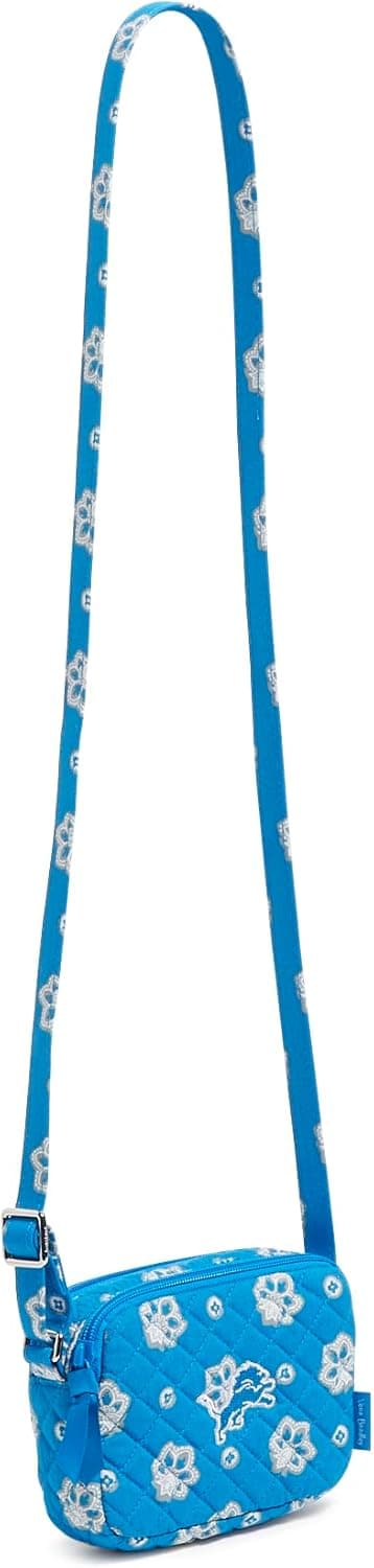 Detalle de Vera Bradley Women’s Cotton Small Stadium Crossbody Bag