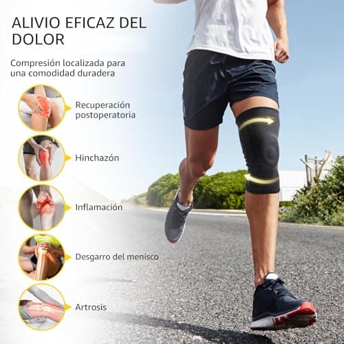 Detalle de CAMBIVO Knee Brace 2-Pack for Knee Support