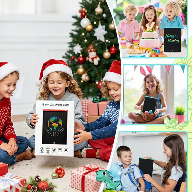 Thumbnail 2 de PINKCAT Tavoletta grafica 12 pollici per bambini 🎨