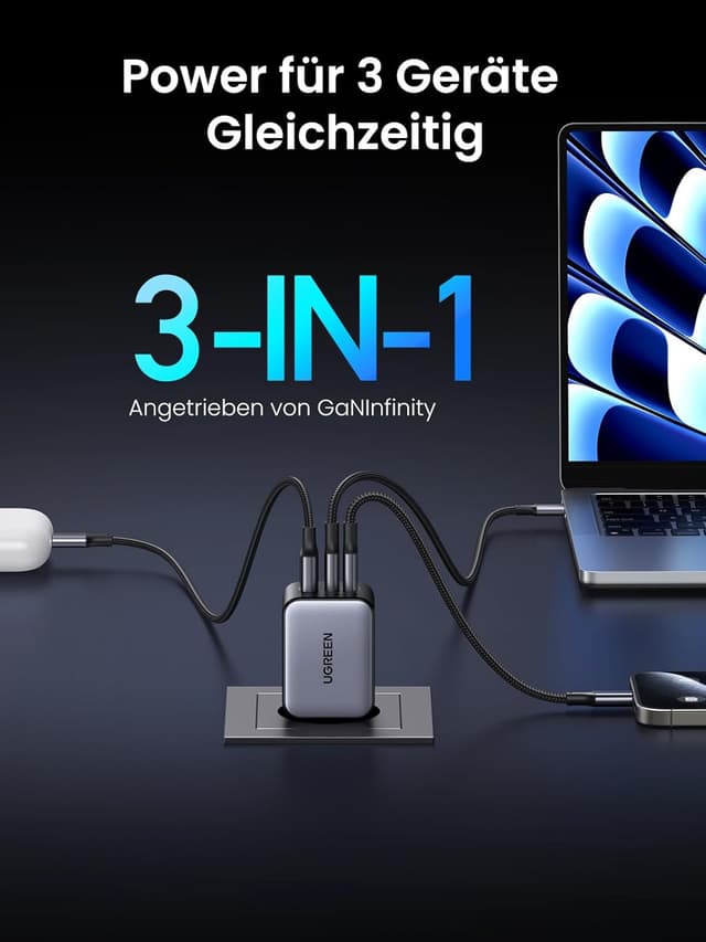 Thumbnail 3 de UGREEN Nexode X 65W GaN Ladegerät