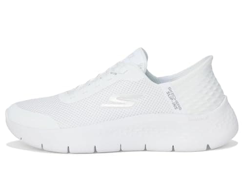 Detalle 2 de Skechers Go Walk Flex Grand Entry sin cordones para mujer (blanco, talla 39 EU)