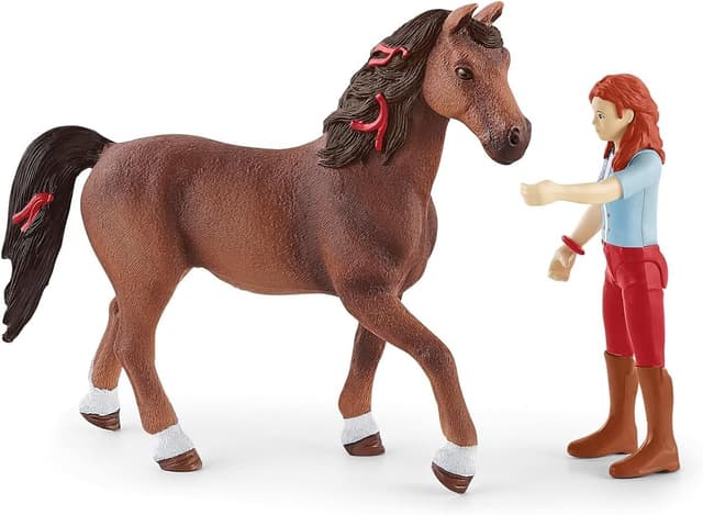 Thumbnail 4 de Schleich HORSE CLUB Hannah & Cayenne Playset 🐴, 10 piezas, a partir de 5 años
