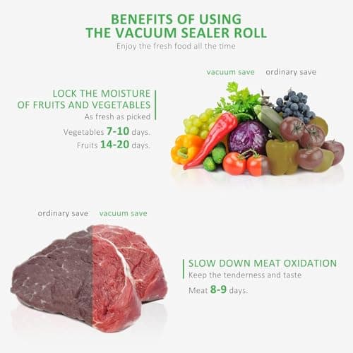 Detalle 2 de KitchenBoss Rollos Envasadora al Vacio 28×500 cm