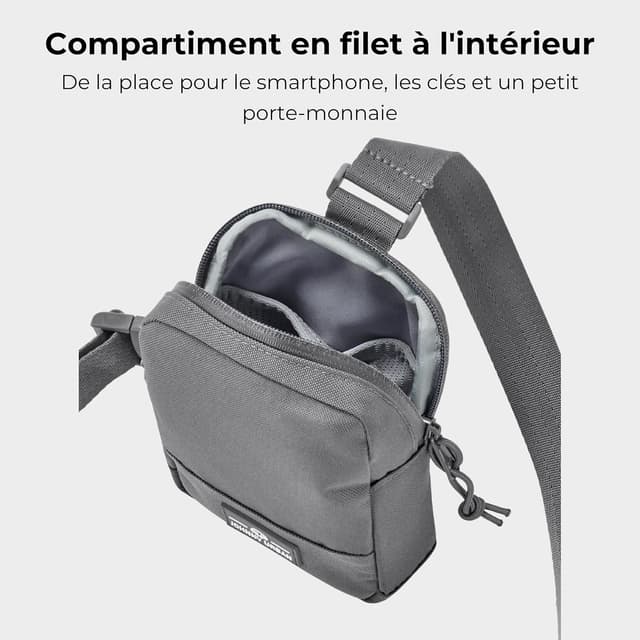 Detalle 2 de Johnny Urban Arthur sac à bandoulière 0,8 L