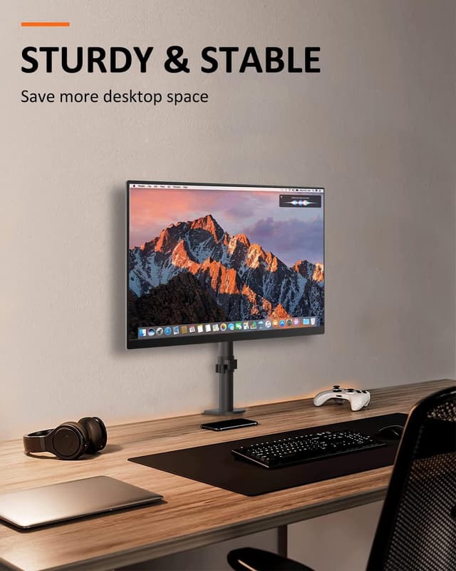 Detalle de Suptek MD6401 supporto per monitor da braccio con inclinazione e rotazione per schermi 13–27" VESA 75x75 / 100x100