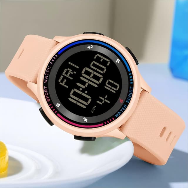 Detalle de findtime Digital Damenuhr 13 mm 5ATM