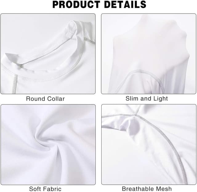 Thumbnail 5 de MEETYOO Maglietta Compressione Uomo