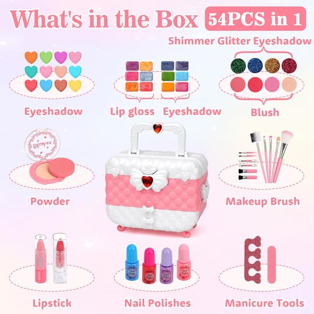 Thumbnail 5 de Teensymic 54‑in‑1 Kids Makeup Kit