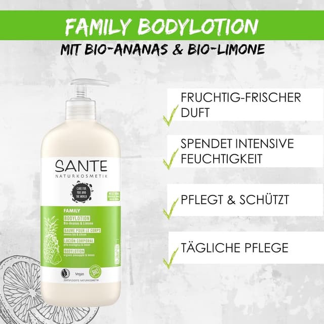 Detalle de SANTE Naturkosmetik Bodylotion 500 ml