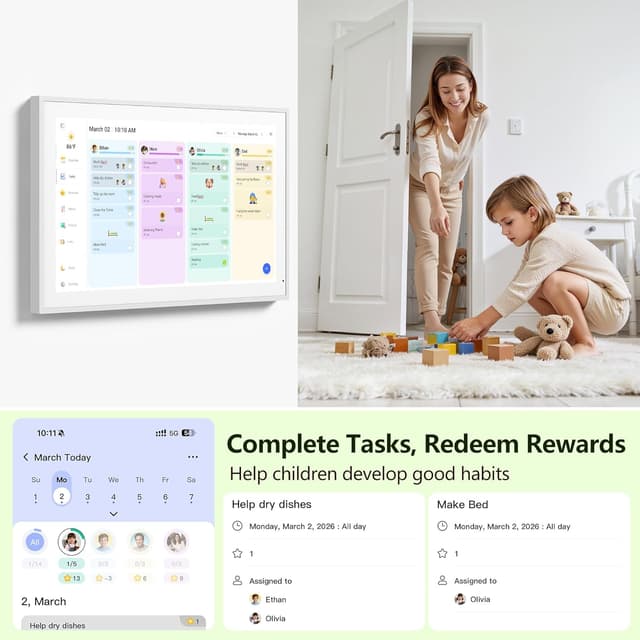 Detalle de 15.6-inch Digital Calendar Planner