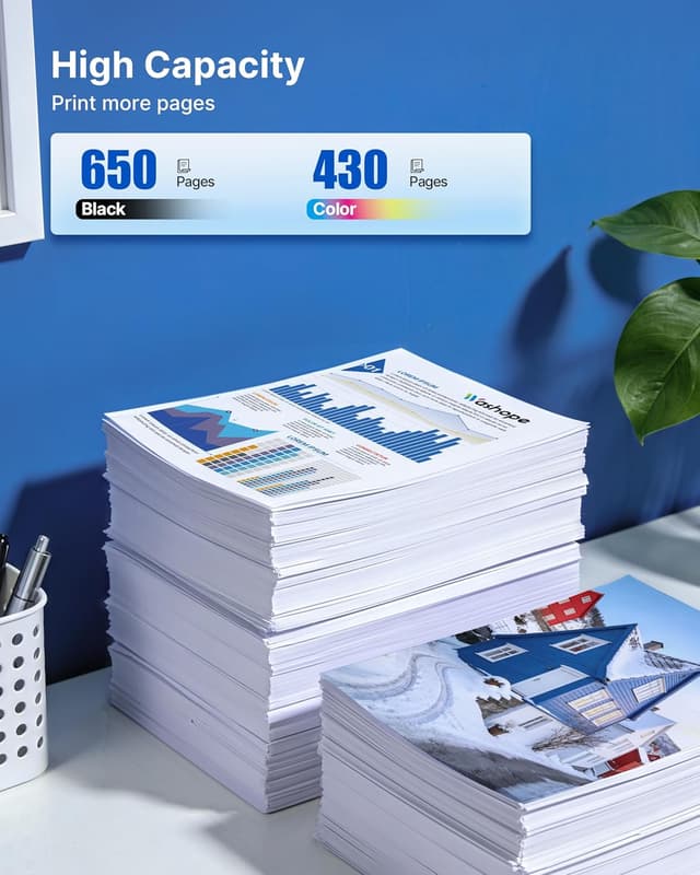 Detalle de 305XL ink cartridges (Black & Tri-colour) 2-pack for HP 305XL printers