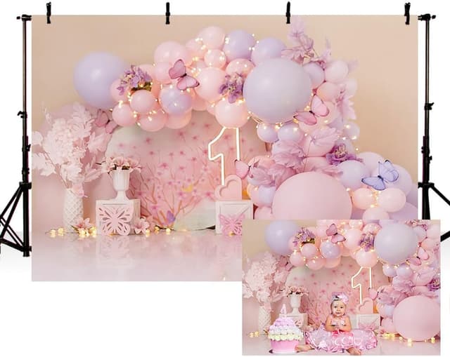 Thumbnail 6 de MEHOFOND 7x5ft birthday photo backdrop