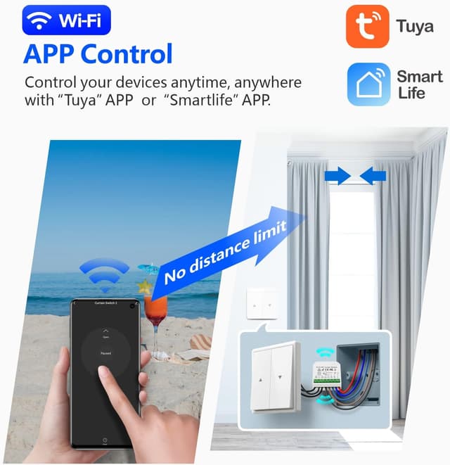 Thumbnail 4 de DieseRC Interruttore Tapparelle WiFi 5 pezzi 📡