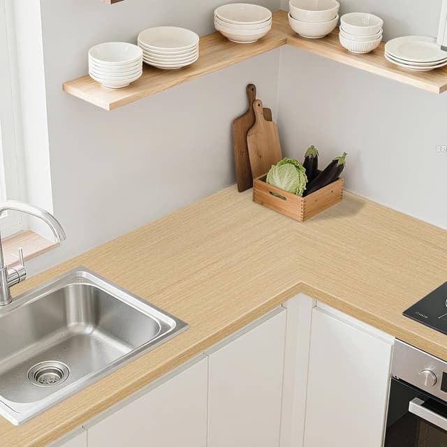 Detalle 2 de Abyssaly Papier vinyle meuble bois 30 x 200