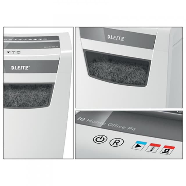 Detalle 2 de Leitz IQ Home Office P4 destructora de papel con corte confeti (DIN P4)