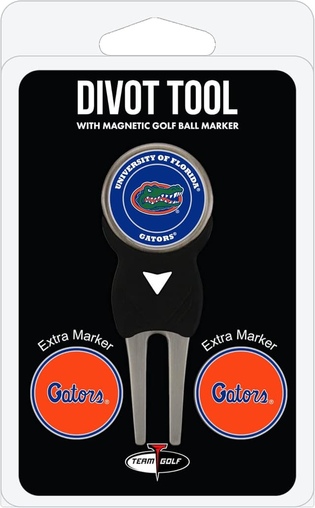 Detalle de Team Golf NCAA Florida Gators Divot Tool Pack with 3 Magnetic Ball Markers
