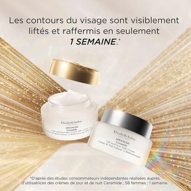 Detalle de Elizabeth Arden Advanced Ceramide — crème de nuit liftante pour le contour des yeux