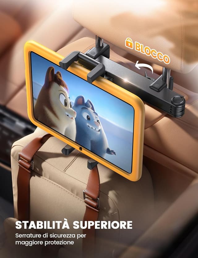 Thumbnail 3 de Lamicall Supporto Tablet Auto 6,1–13