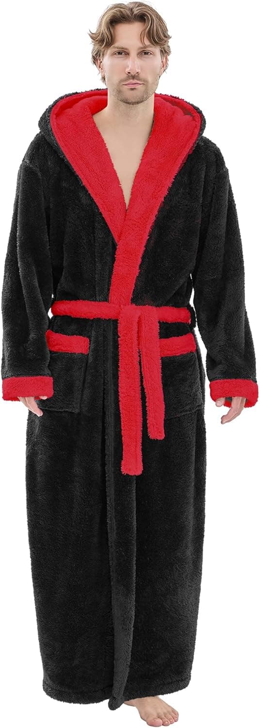 Thumbnail 6 de PJGGZ Full-Length Men’s Plush Bathrobe 1XL