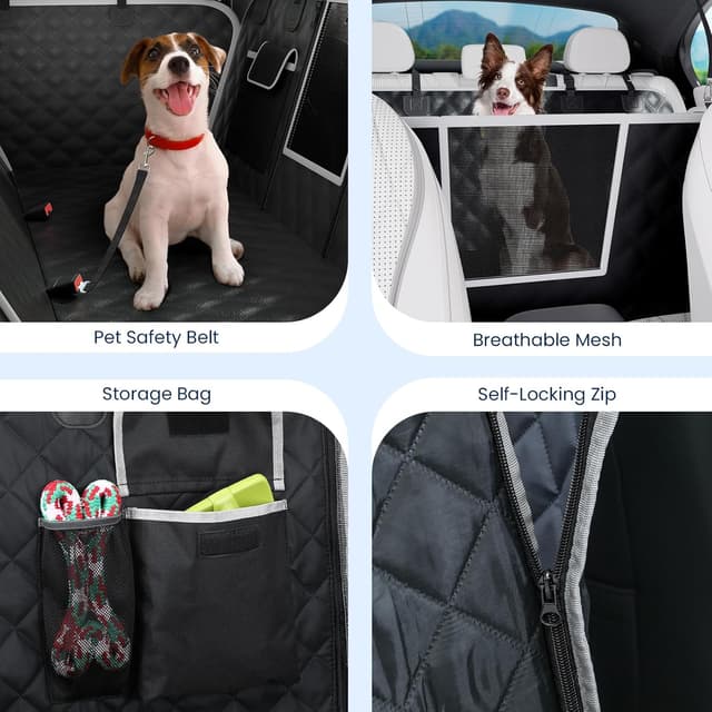 Thumbnail 6 de Pecute Car Dog Cover waterproof universal car seat protector