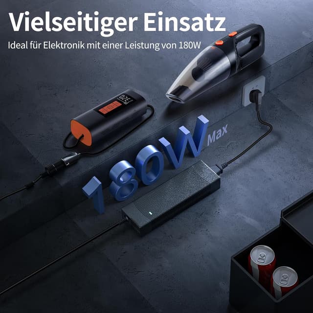 Detalle 2 de AUCARAUTO Spannungswandler 230V auf 12V