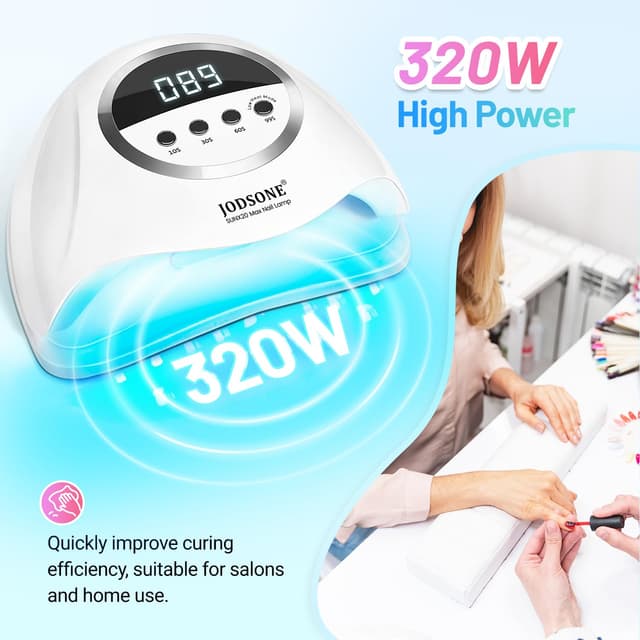 Thumbnail 1 de JODSONE U V LED Nail Lamp 320W