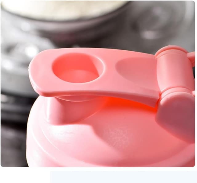 Thumbnail 6 de Vllcsla Protein Shaker Bottle Small 350ml (BPA-free, leak-proof) with mixing ball and measurements – Pink