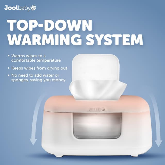 Detalle de Jool Baby TinyBums wipe warmer, 90 wipes