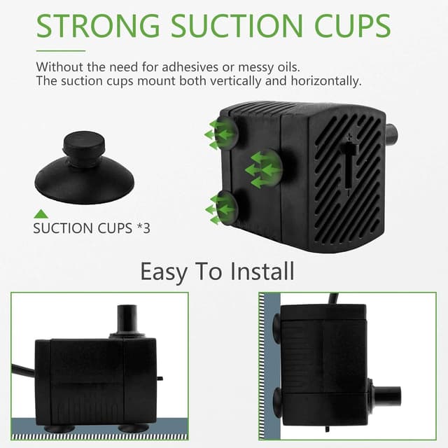 Thumbnail 3 de Mini bomba de agua 350 l/h ultra silenciosa