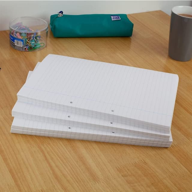Detalle de A4 ruled loose leaf paper 8mm, 500 sheets