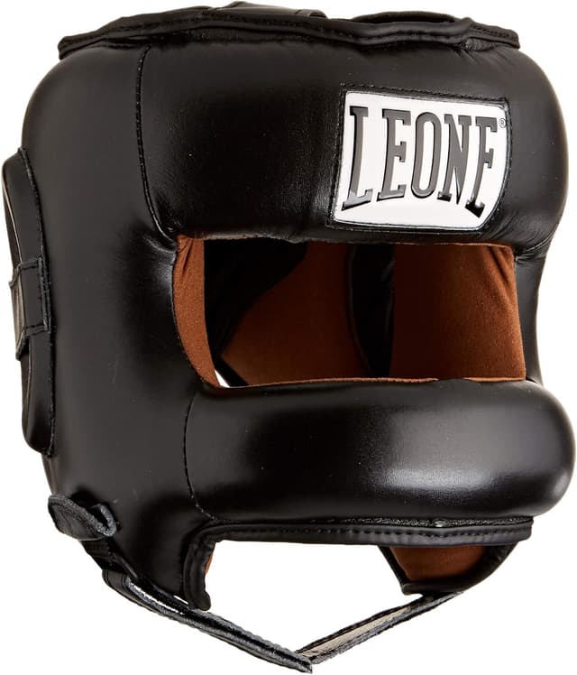 Detalle de LEONE 1947 Casco Protection unisex adulto nero M (CS425) con chiusura regolabile