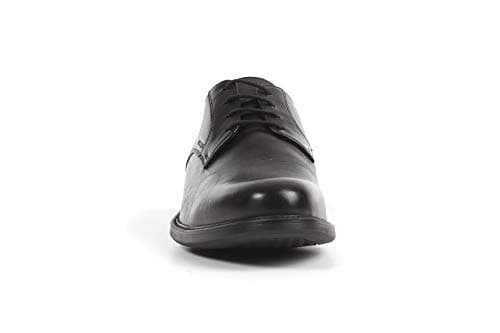 Detalle de Geox Uomo Carnaby D - Elegantes Zapatos Negros para Hombre 👞