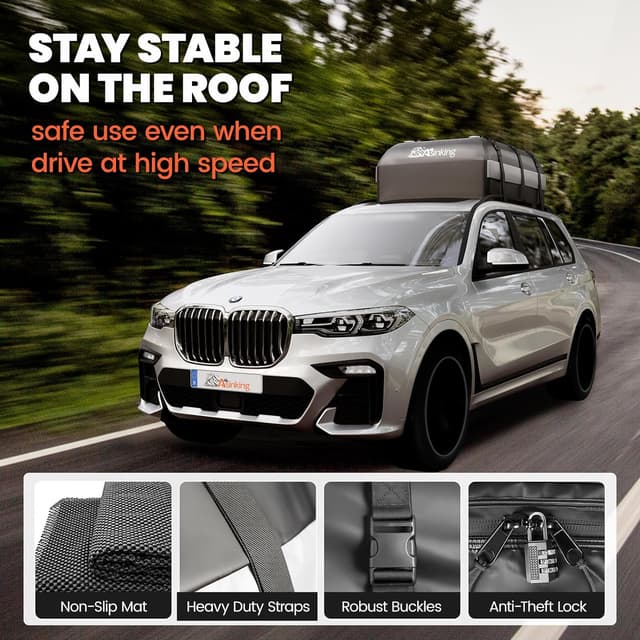 Thumbnail 3 de Asinking Rooftop Cargo Carrier 21 cu ft