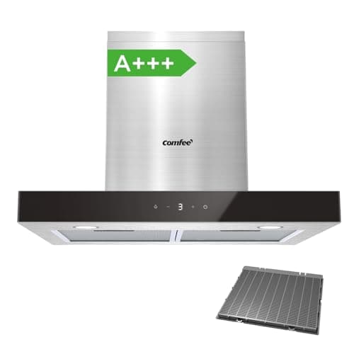 Detalle de Campana extractora Comfee TSHM77SS-60 de 60 cm (clase A+++), 650 m³/h y control por gestos