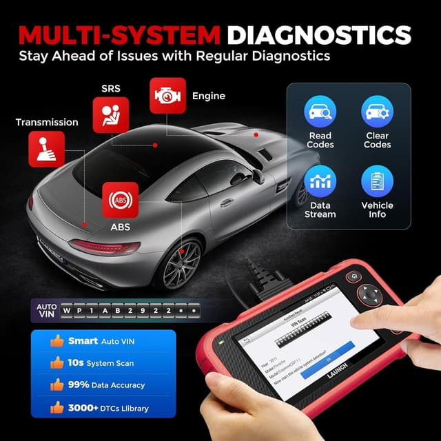Detalle de LAUNCH CRP123I V3.0 Elite OBD2 Scanner 2026