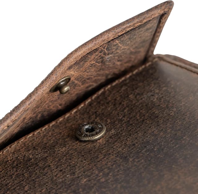 Thumbnail 6 de Berliner Bags Vintage Portefeuille en Cuir Marron