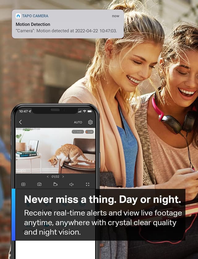 Detalle de TP-Link Tapo C100 1080P Security Camera ⚙