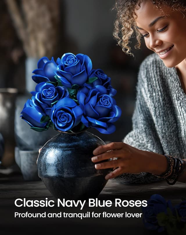 Thumbnail 1 de iATOM Blue Rose Bouquet 12pcs đč