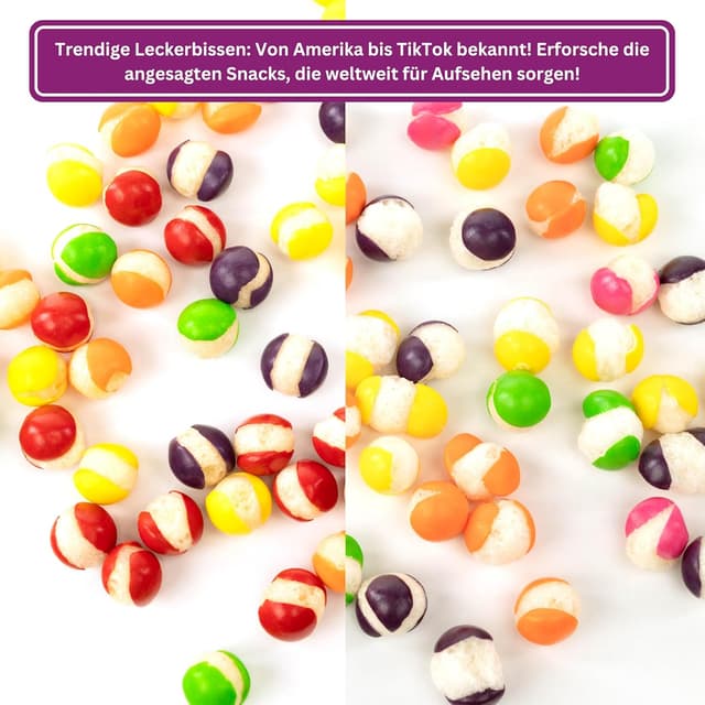 Thumbnail 3 de Color Bites Gefriergetrocknete Süßigkeiten 2x100 g 🍬