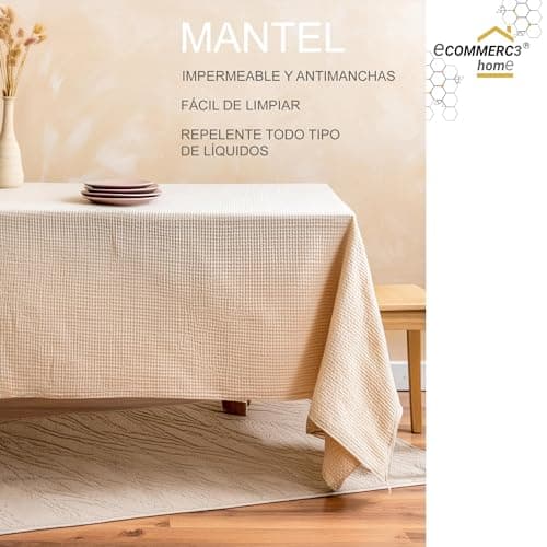 Thumbnail 7 de ECOMMERC3 Mantel antimanchas 300×140 cm 🧵