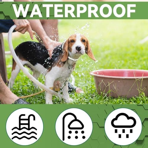 Detalle 2 de Collar antiparasitario para perros Inpumo con aceites esenciales (impermeable y ajustable) hasta 12 meses