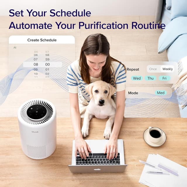 Detalle 2 de LEVOIT Core 200S HEPA Air Purifier 64 m²