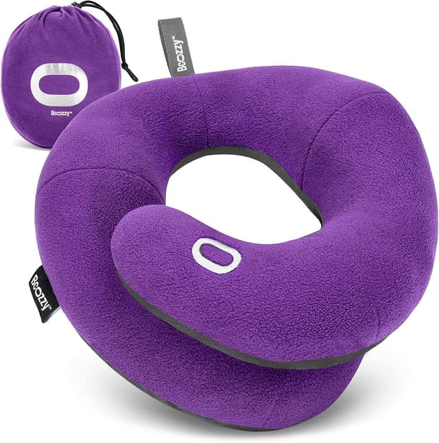 Detalle de BCOZZY travel neck pillow for flights