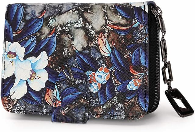 Detalle de Portafoglio donna con cerniera 10,2x13,5x4